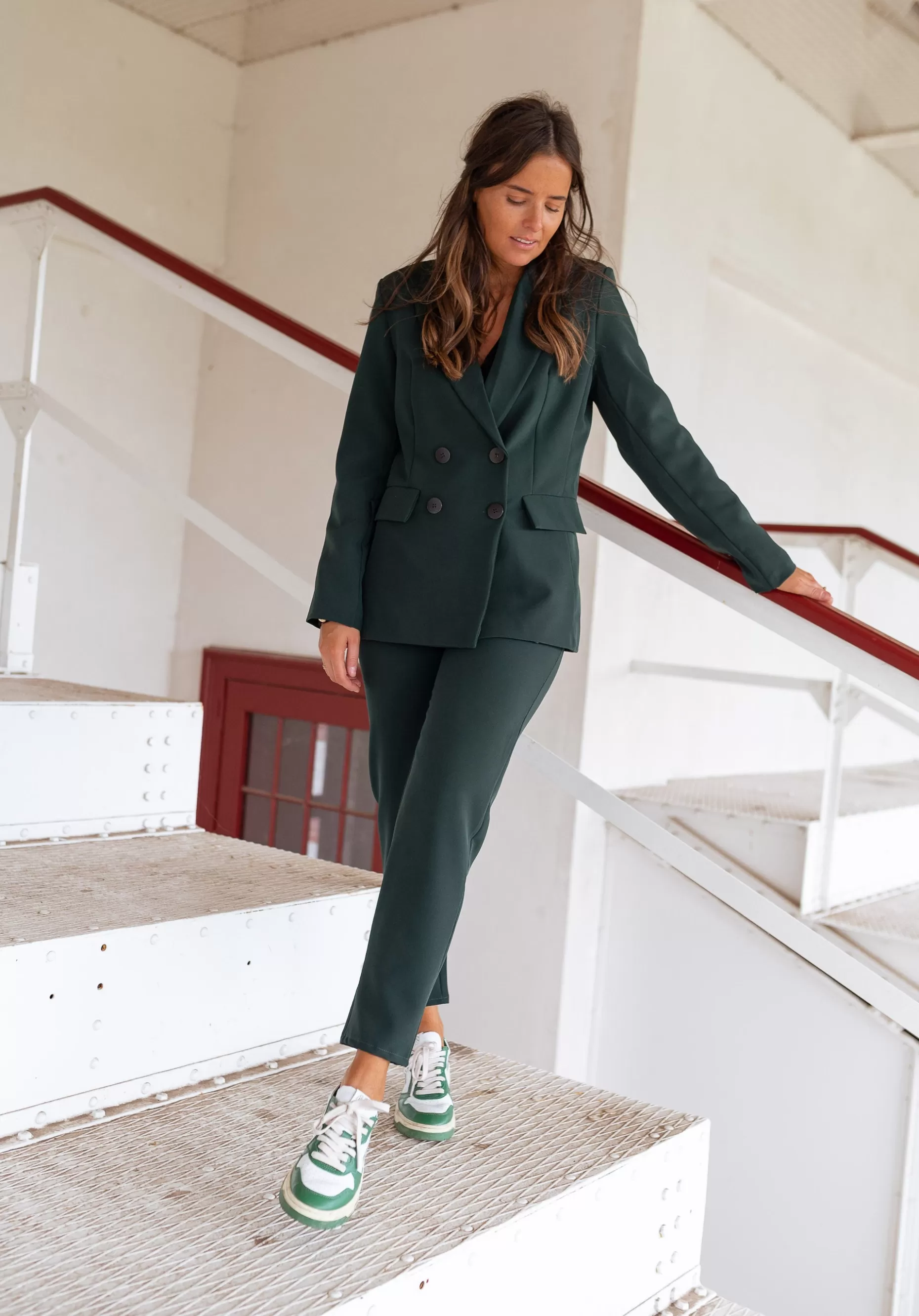 Fashion Blazer Faith - vert bouteilleEasy Clothes Femme Blazers