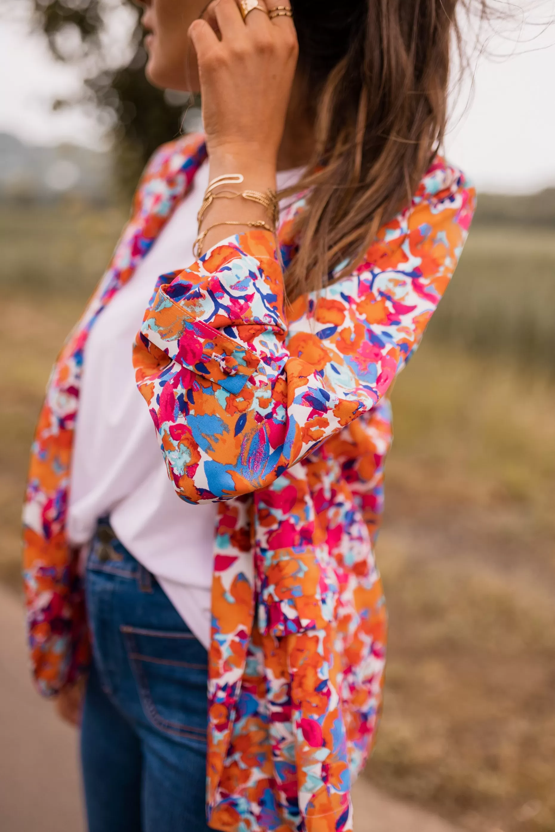 Flash Sale Blazer Lisbonne - à fleursEasy Clothes Femme Blazers