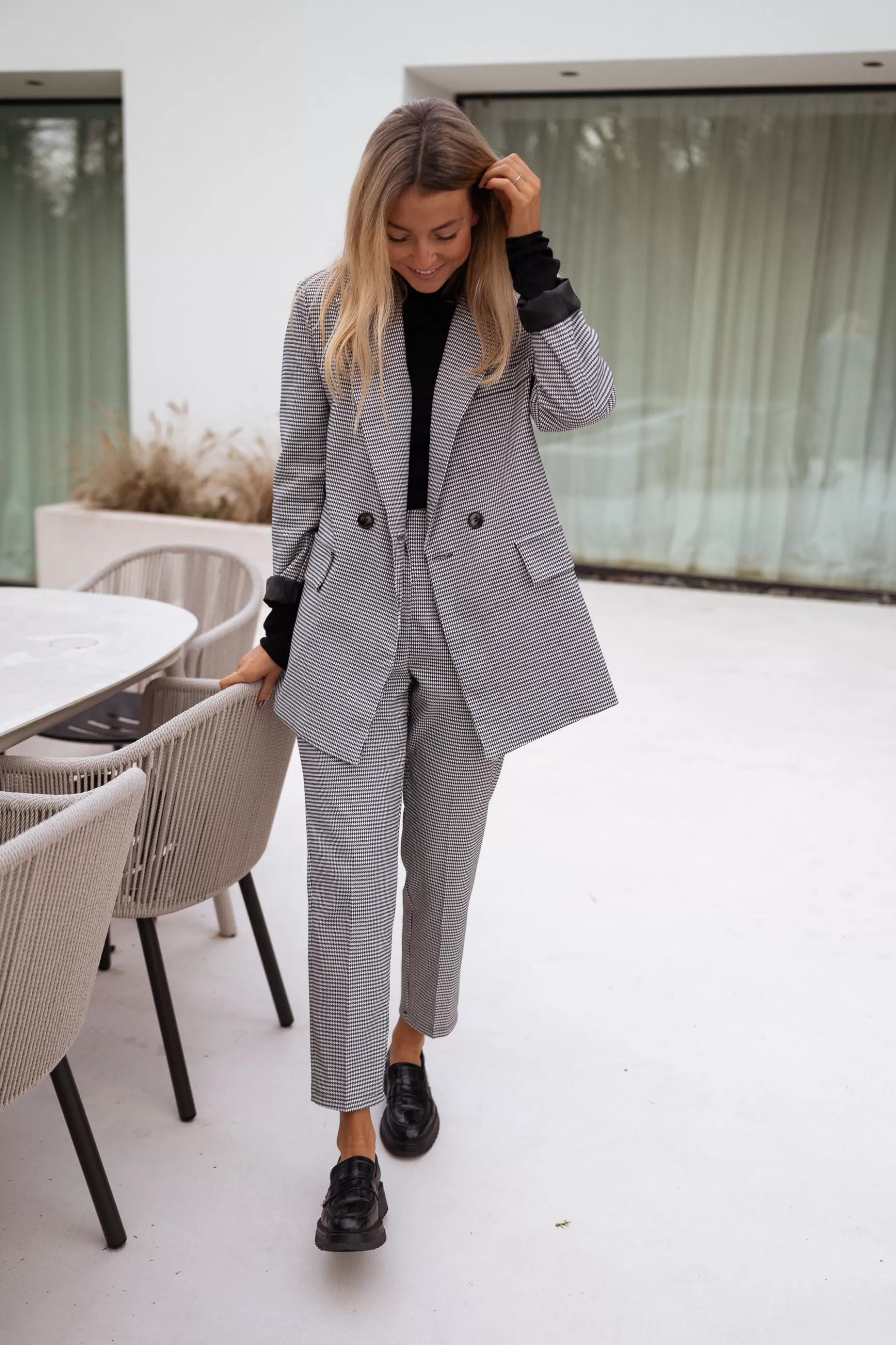 Shop Blazer Memphis - pied de pouleEasy Clothes Femme Blazers