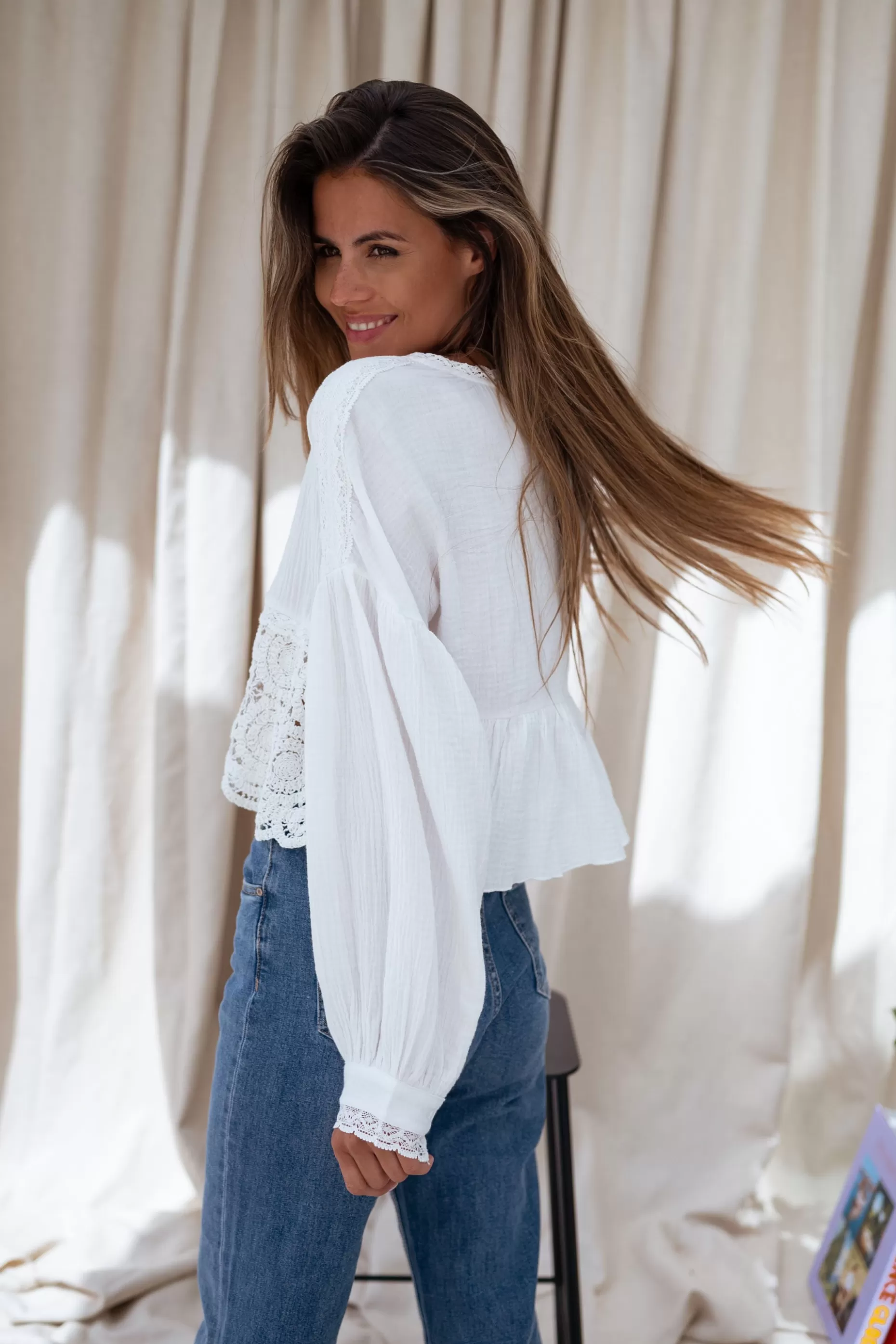 Store Blouse Aldo - écrueEasy Clothes Femme Chemisiers & Blouses