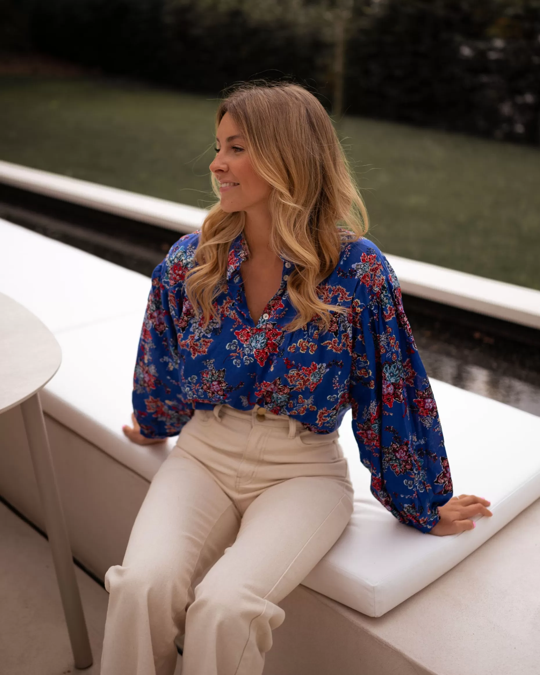 Store Blouse Divna - bleueEasy Clothes Femme Chemisiers & Blouses