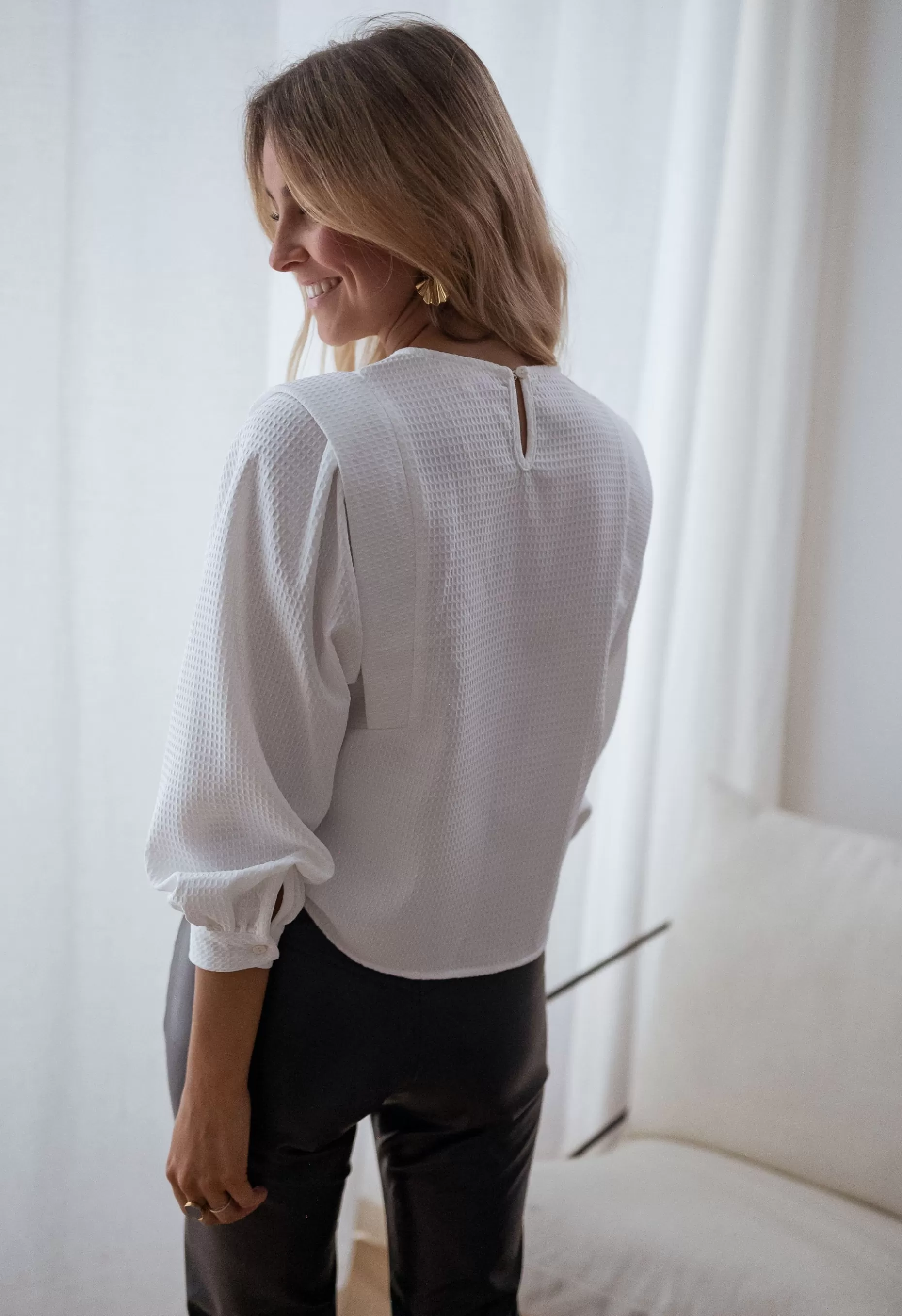 Best Blouse Lindy - écrueEasy Clothes Femme Chemisiers & Blouses