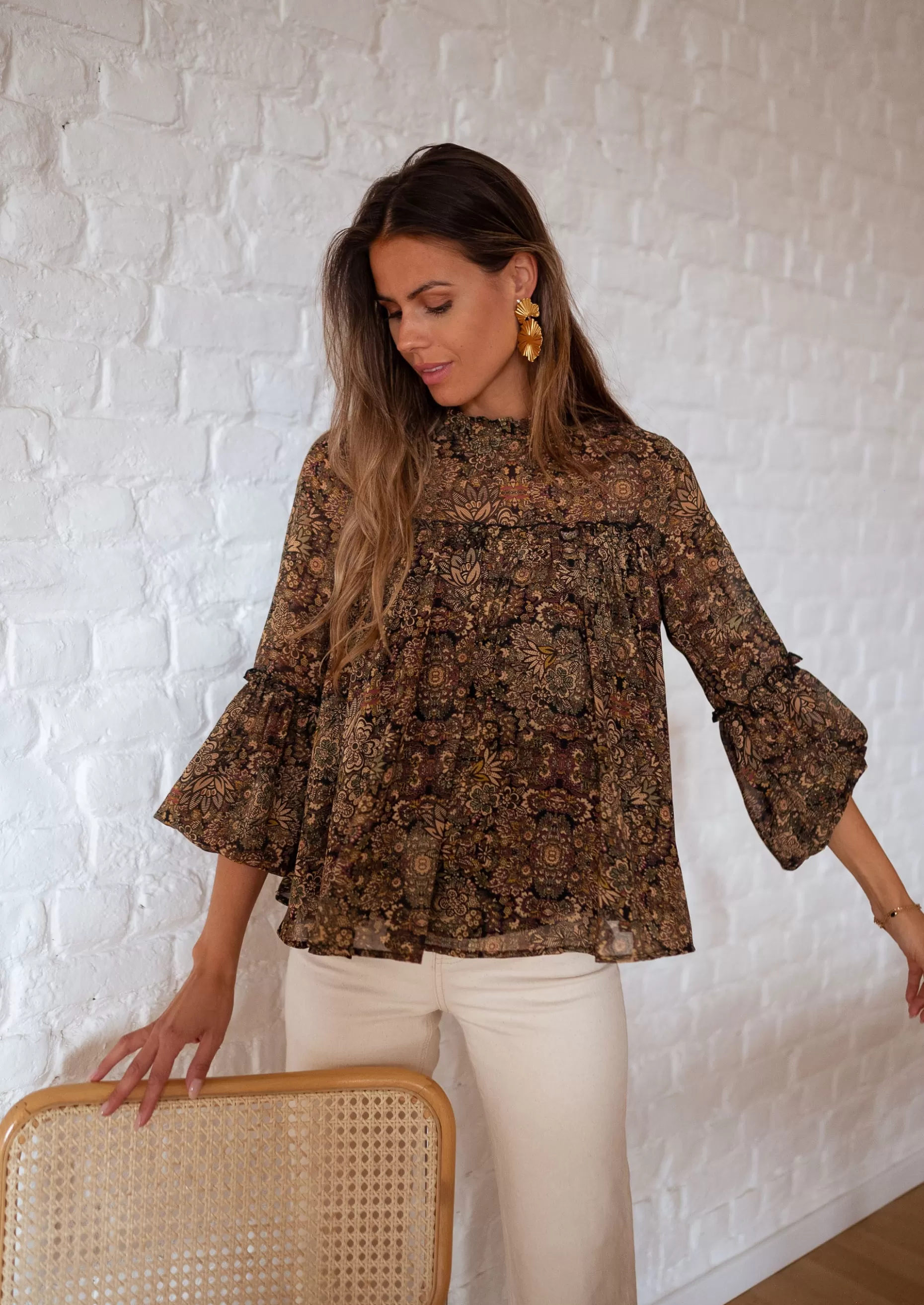 Cheap Blouse Luzy - à fleursEasy Clothes Femme Chemisiers & Blouses