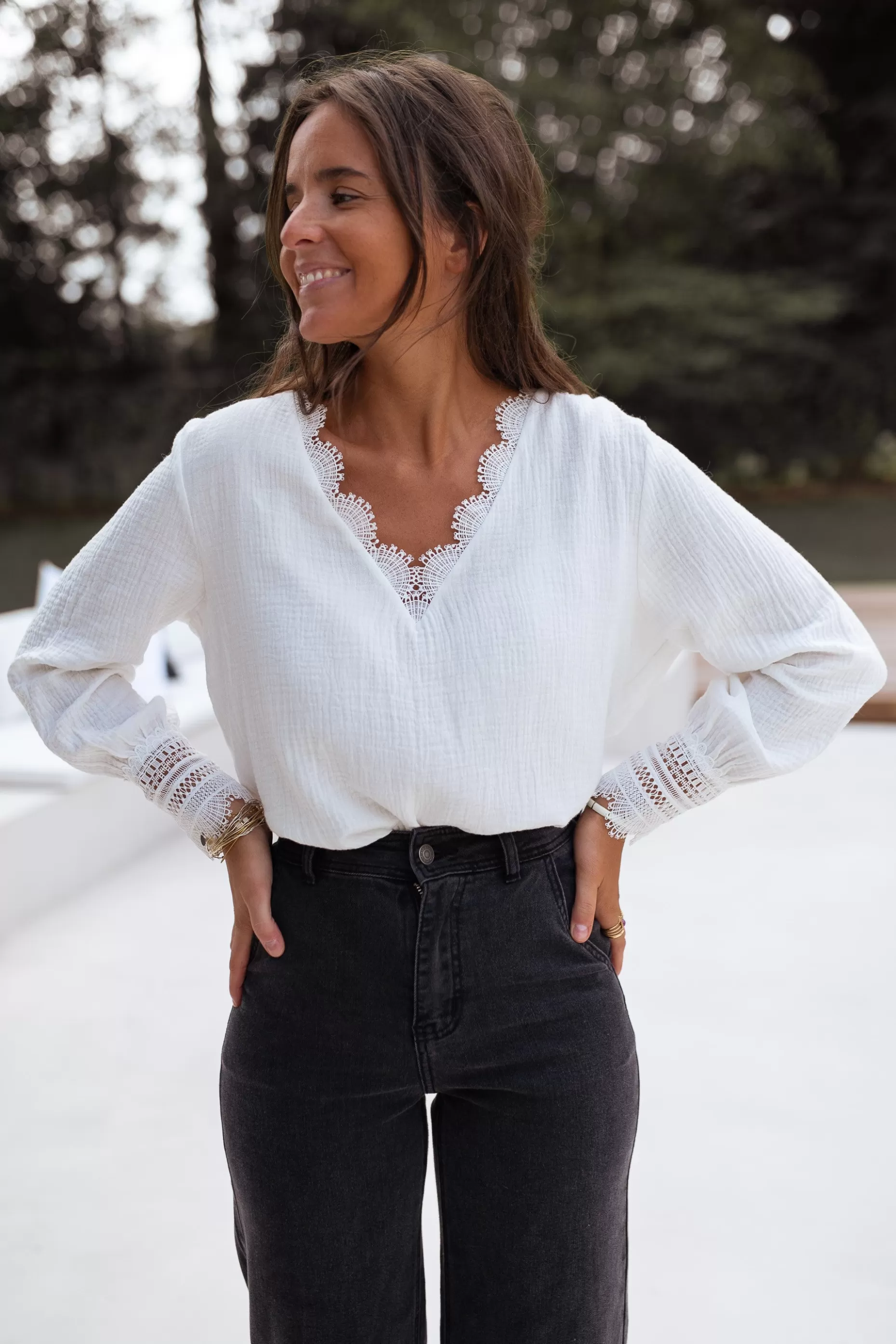 Sale Blouse Marka - écrueEasy Clothes Femme Chemisiers & Blouses