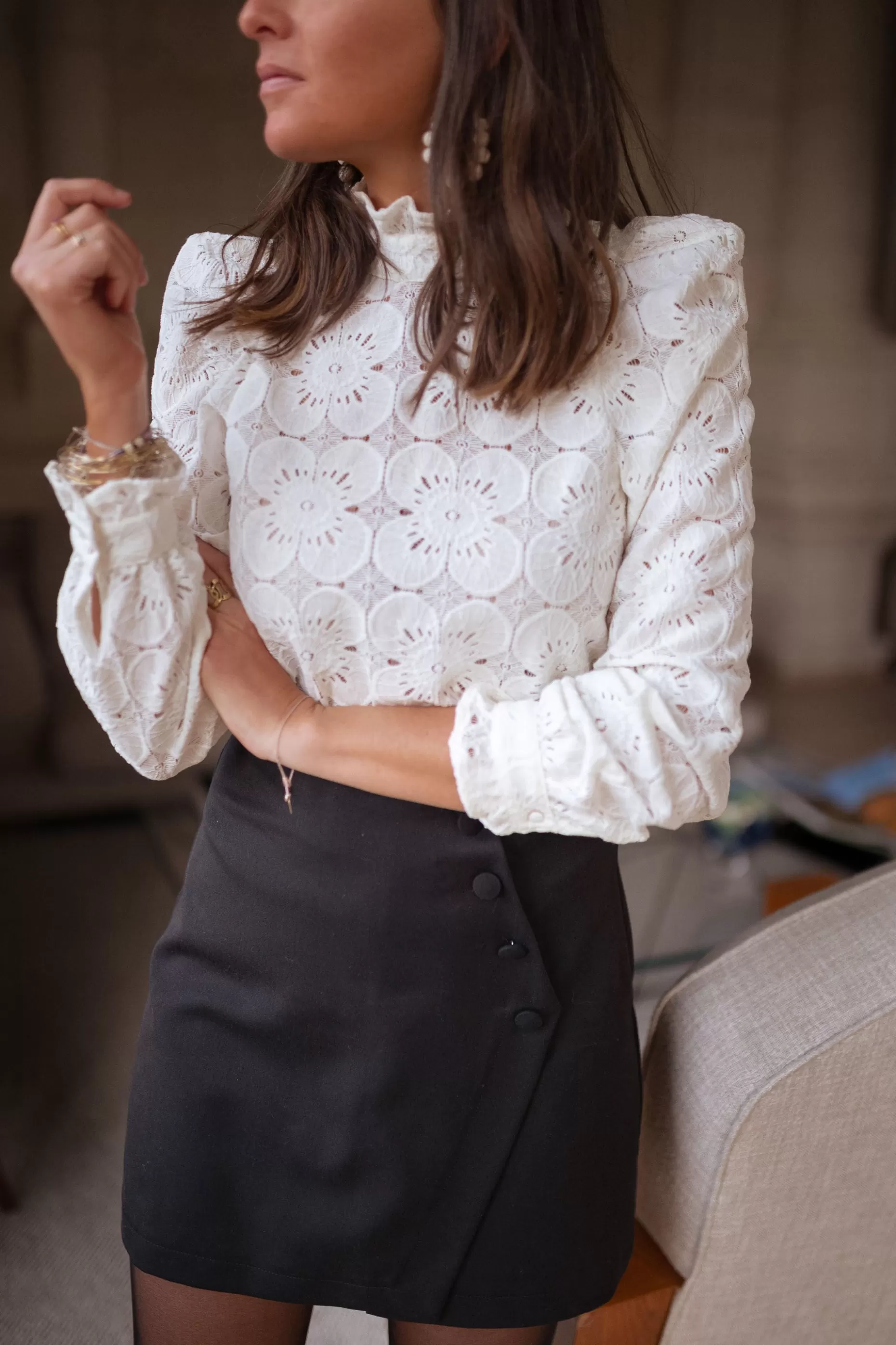 Discount Blouse Meven - écrueEasy Clothes Femme Chemisiers & Blouses