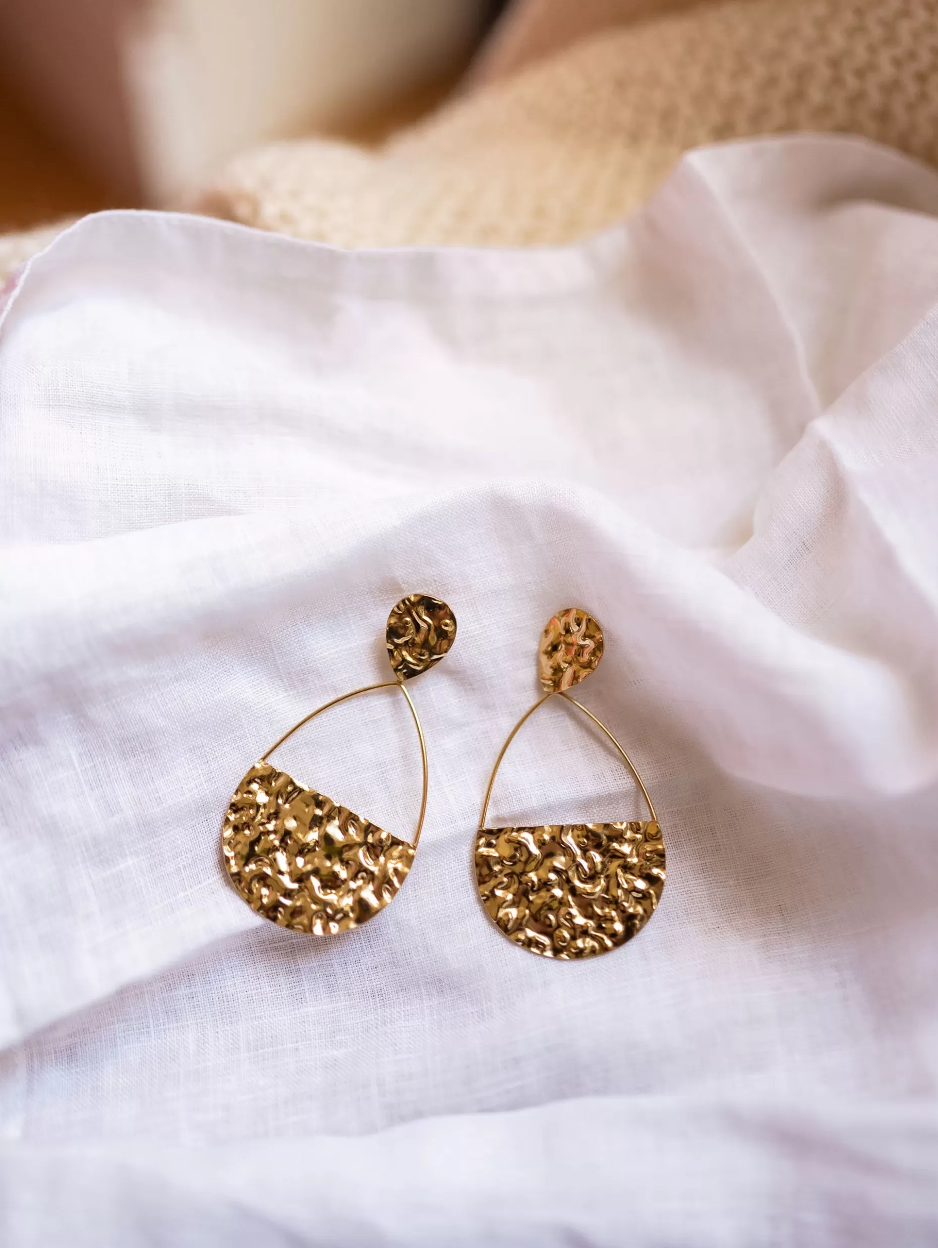 Flash Sale Boucles d’oreilles Nisa - doréesEasy Clothes Boucles d'oreilles