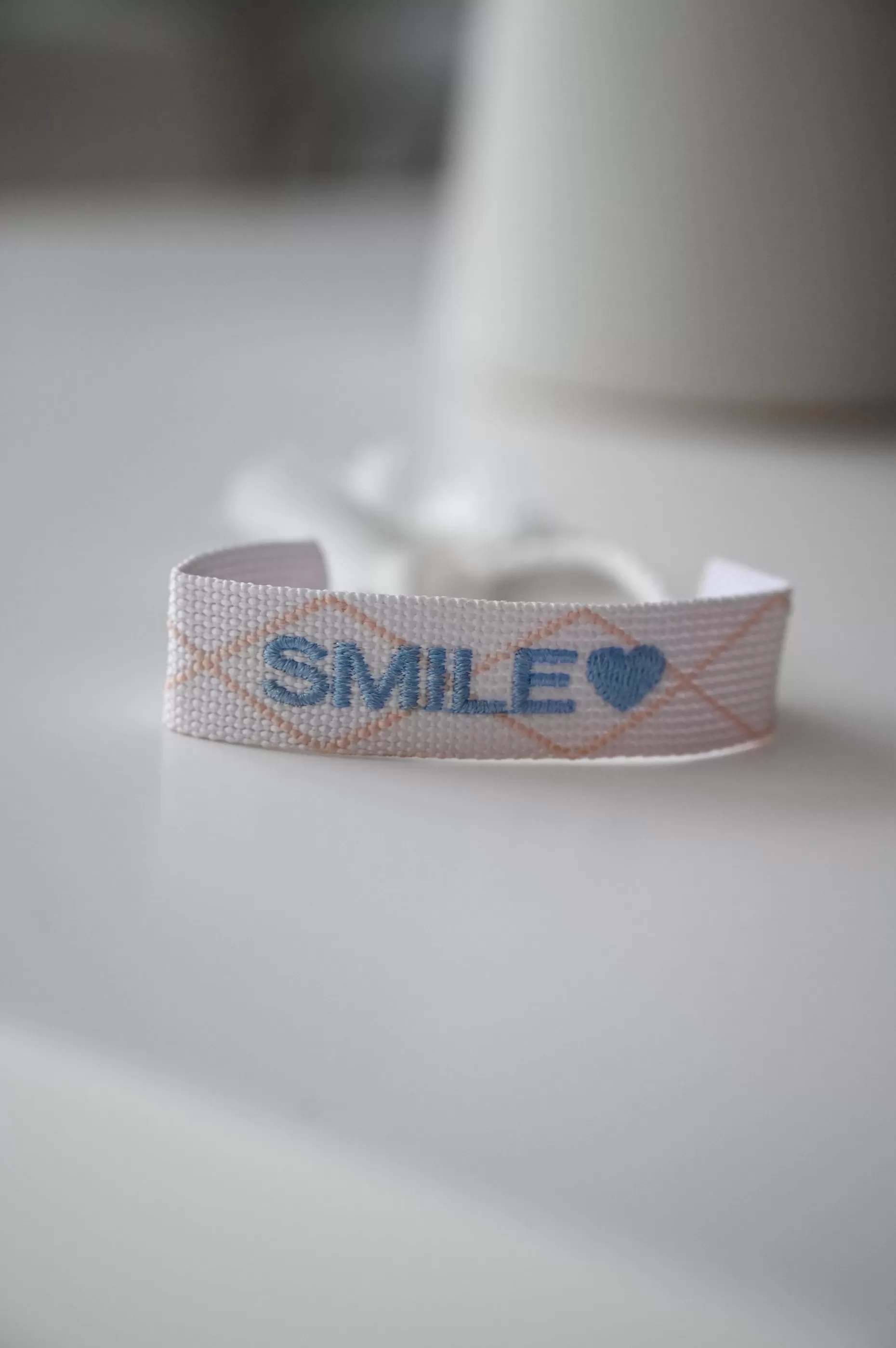 New Bracelet Smily - en tissuEasy Clothes Bracelets