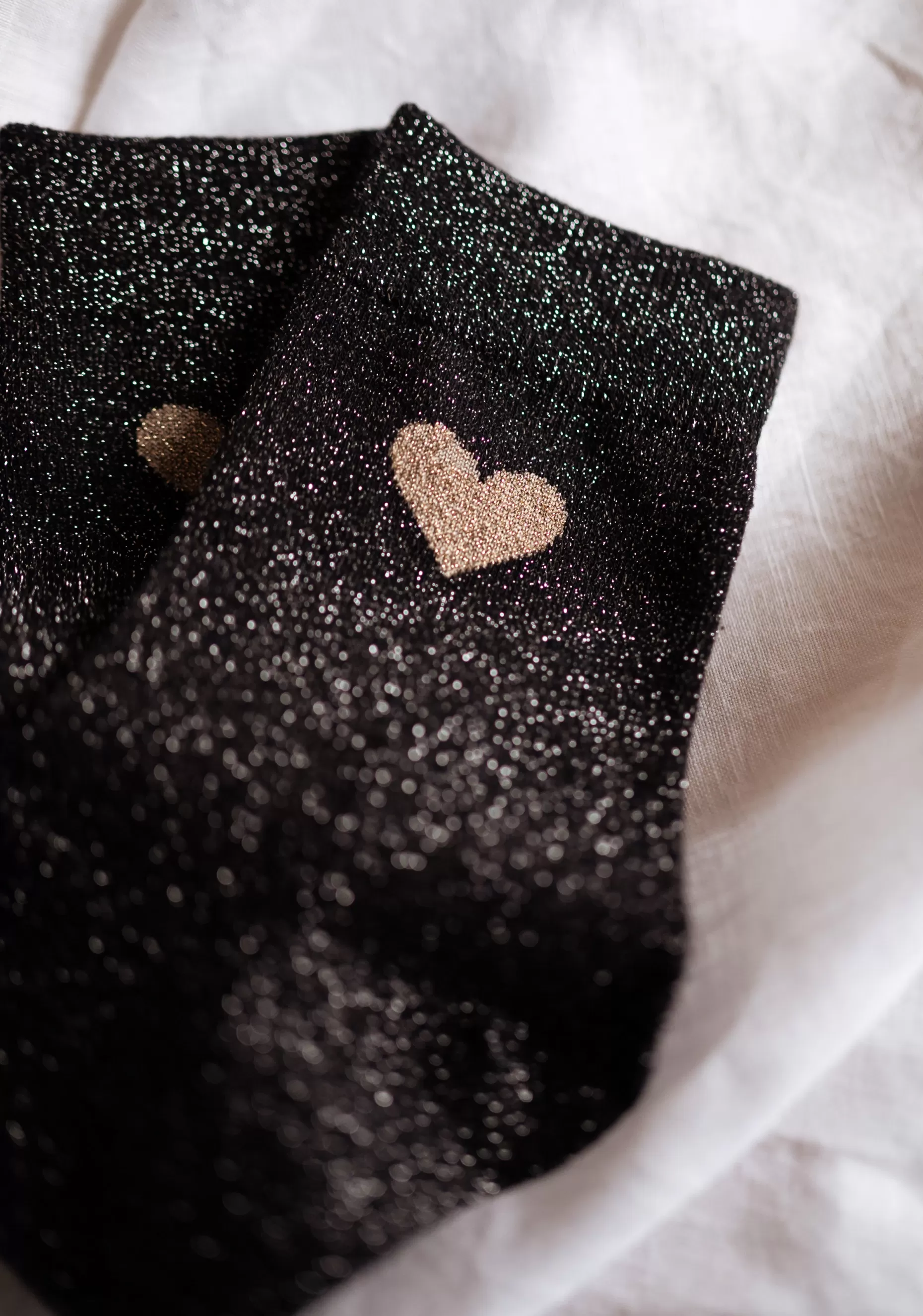 Cheap Chaussettes - Heart - Paillettes noiresEasy Clothes Chaussettes