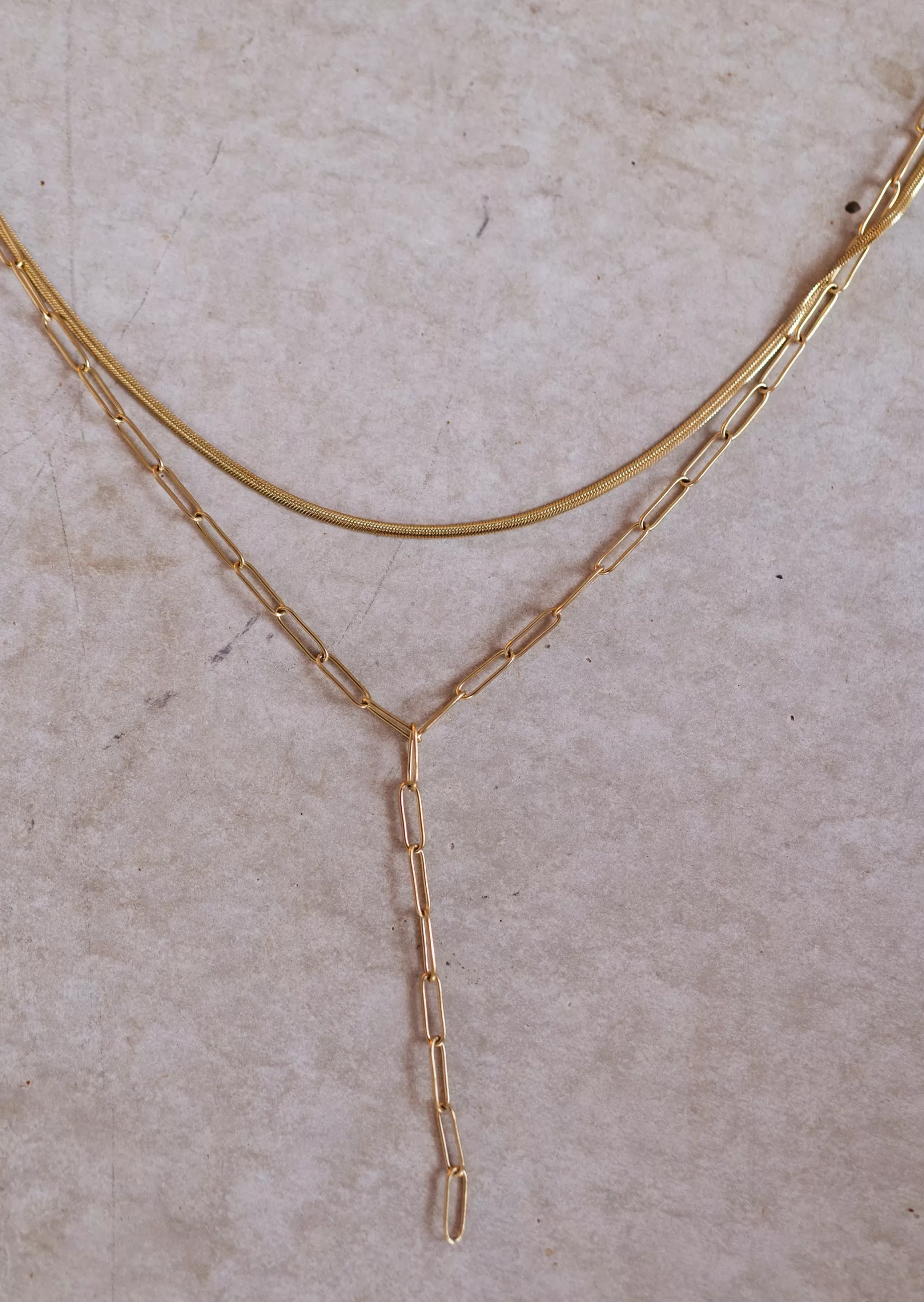 Fashion Collier Orso doré | Collier fin en mailles | Prêt-à-porter en ligne | Easy Clothes Colliers