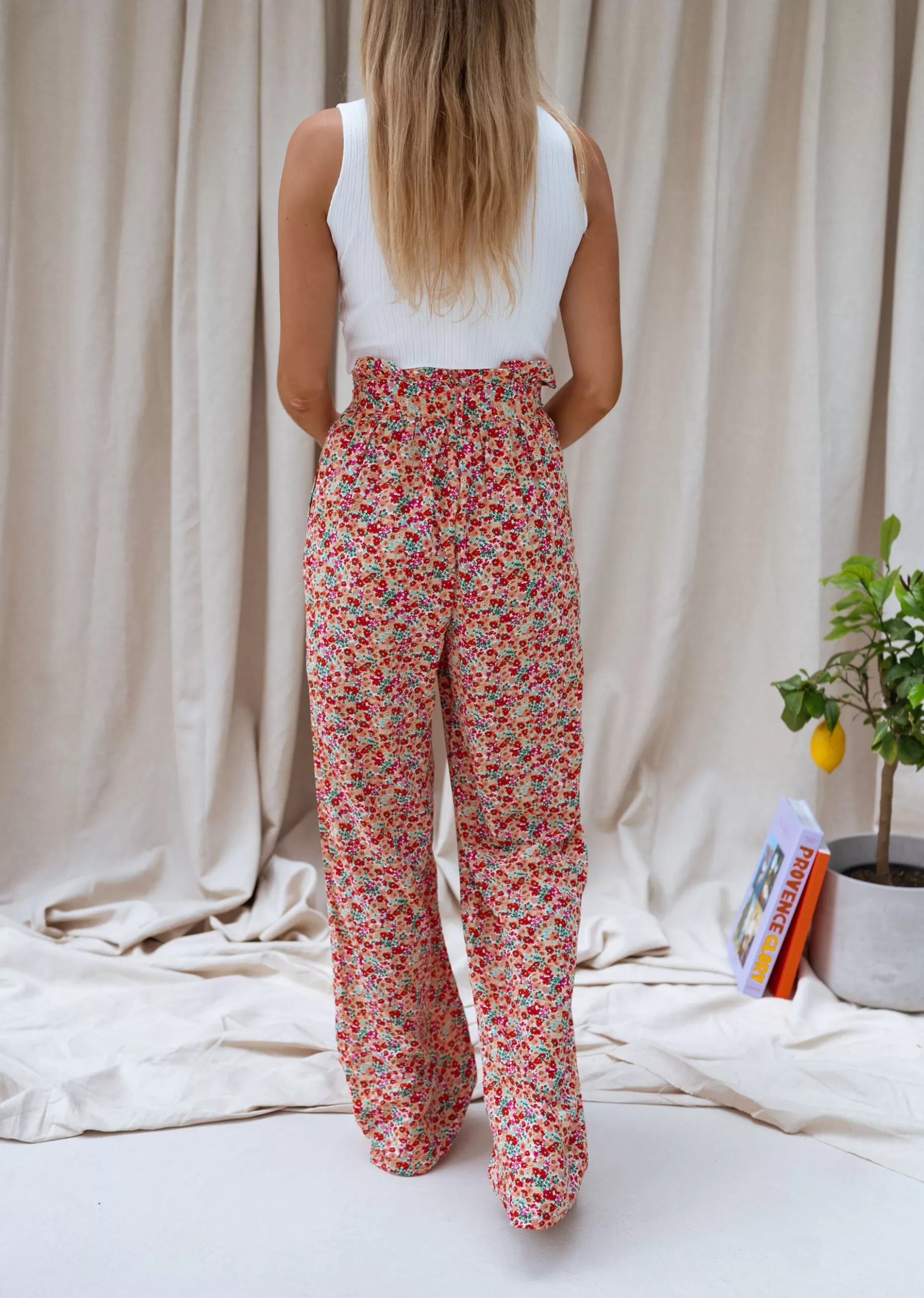 New Pantalon Benito - à fleursEasy Clothes Femme Pantalons