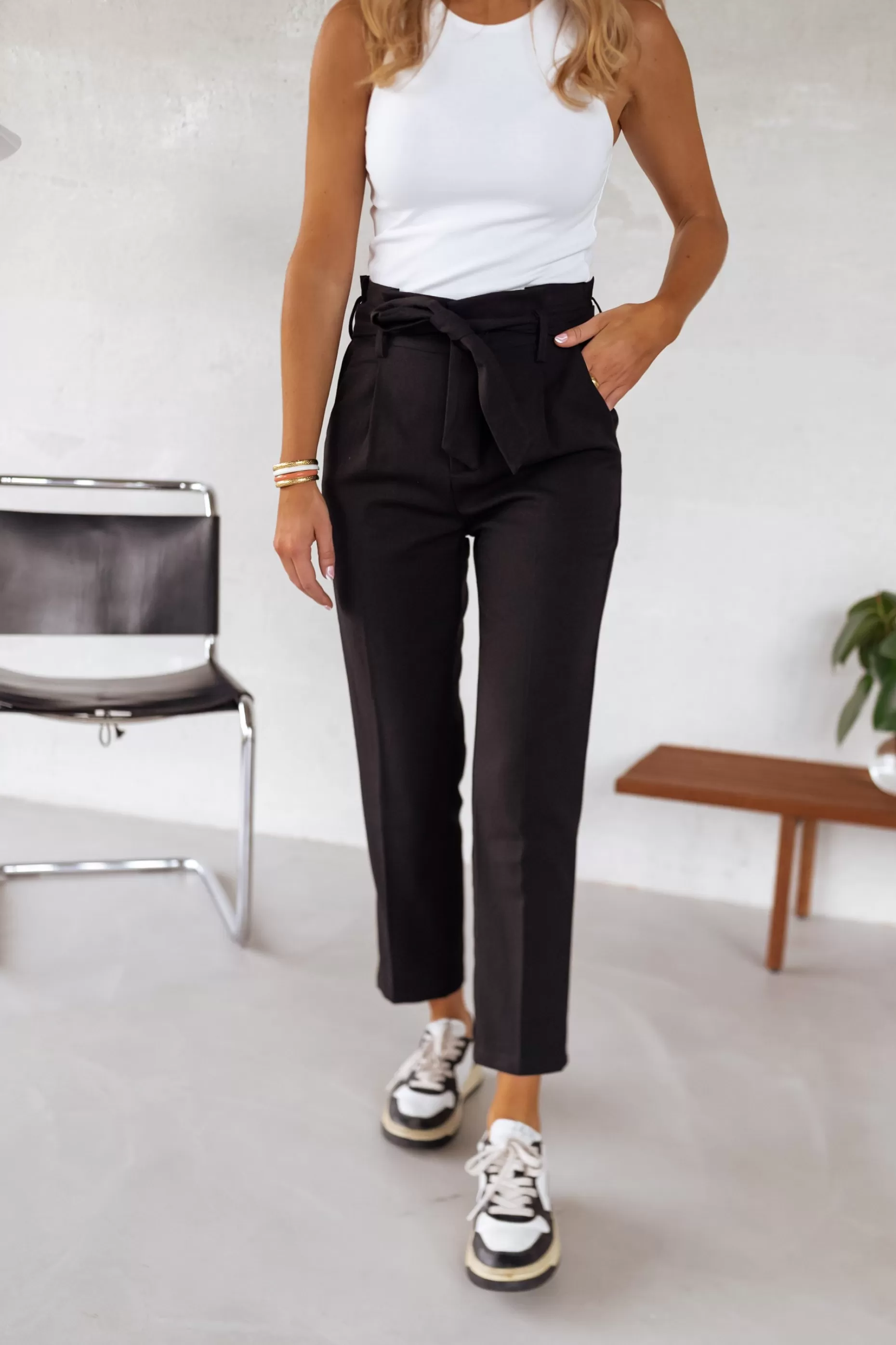 Online Pantalon Lander - noirEasy Clothes Femme Pantalons