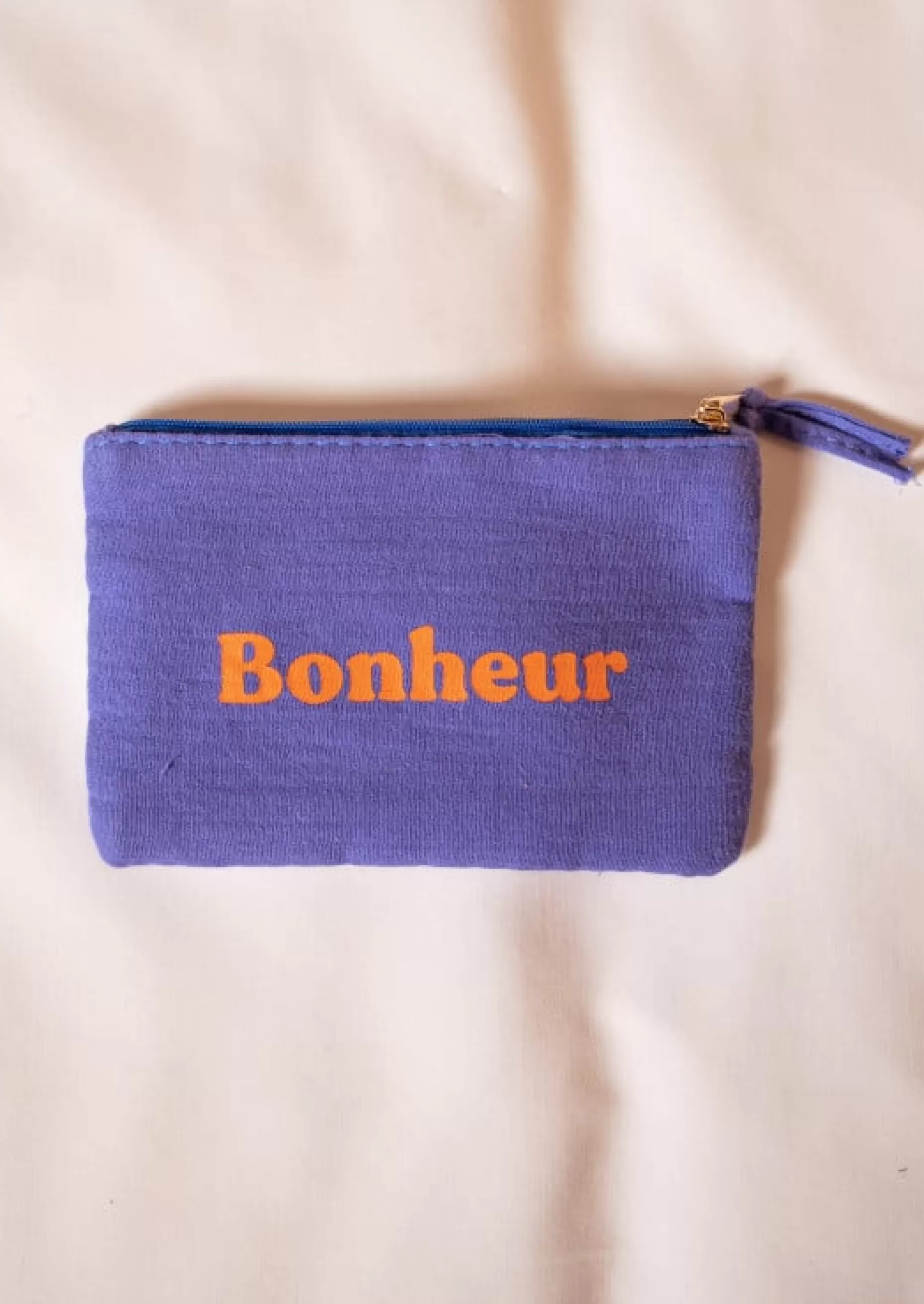 Shop Pochette Bonheur - Bleue - Accessoires Easy Clothes Sacs & Pochettes