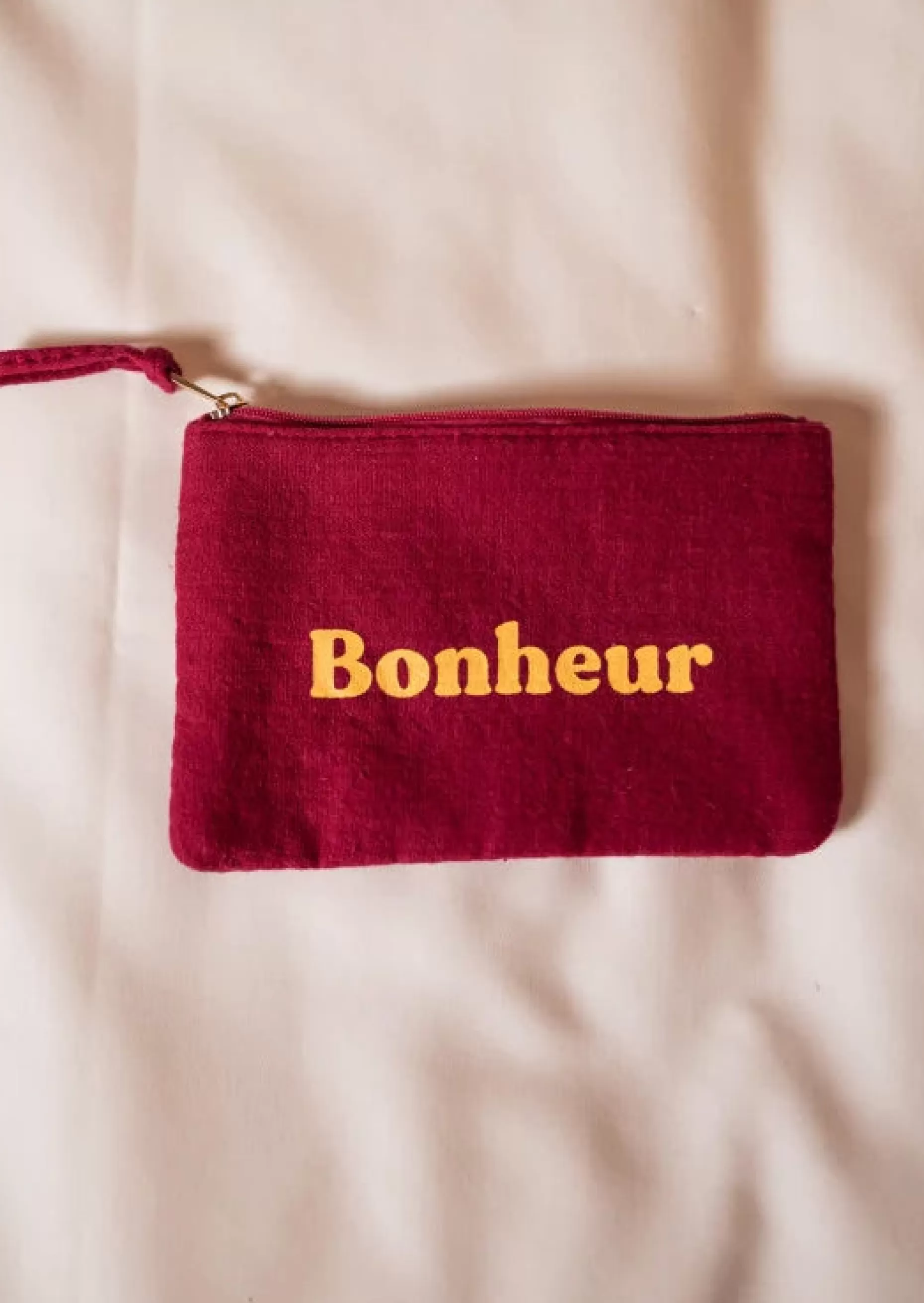 Fashion Pochette Bonheur - Bordeaux - Accessoires Easy Clothes Sacs & Pochettes