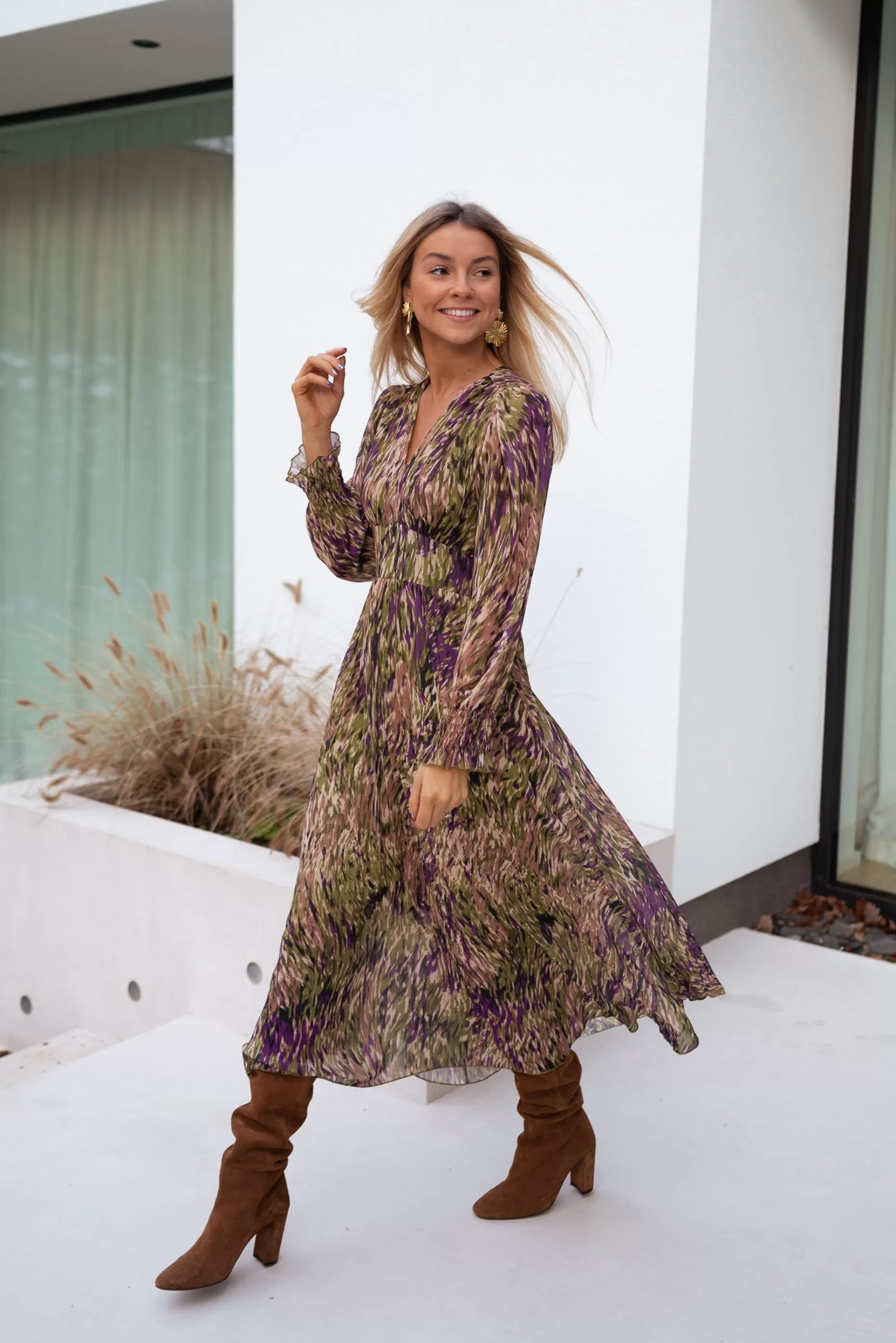 Flash Sale Robe Dola - verte à motifsEasy Clothes Femme Robes