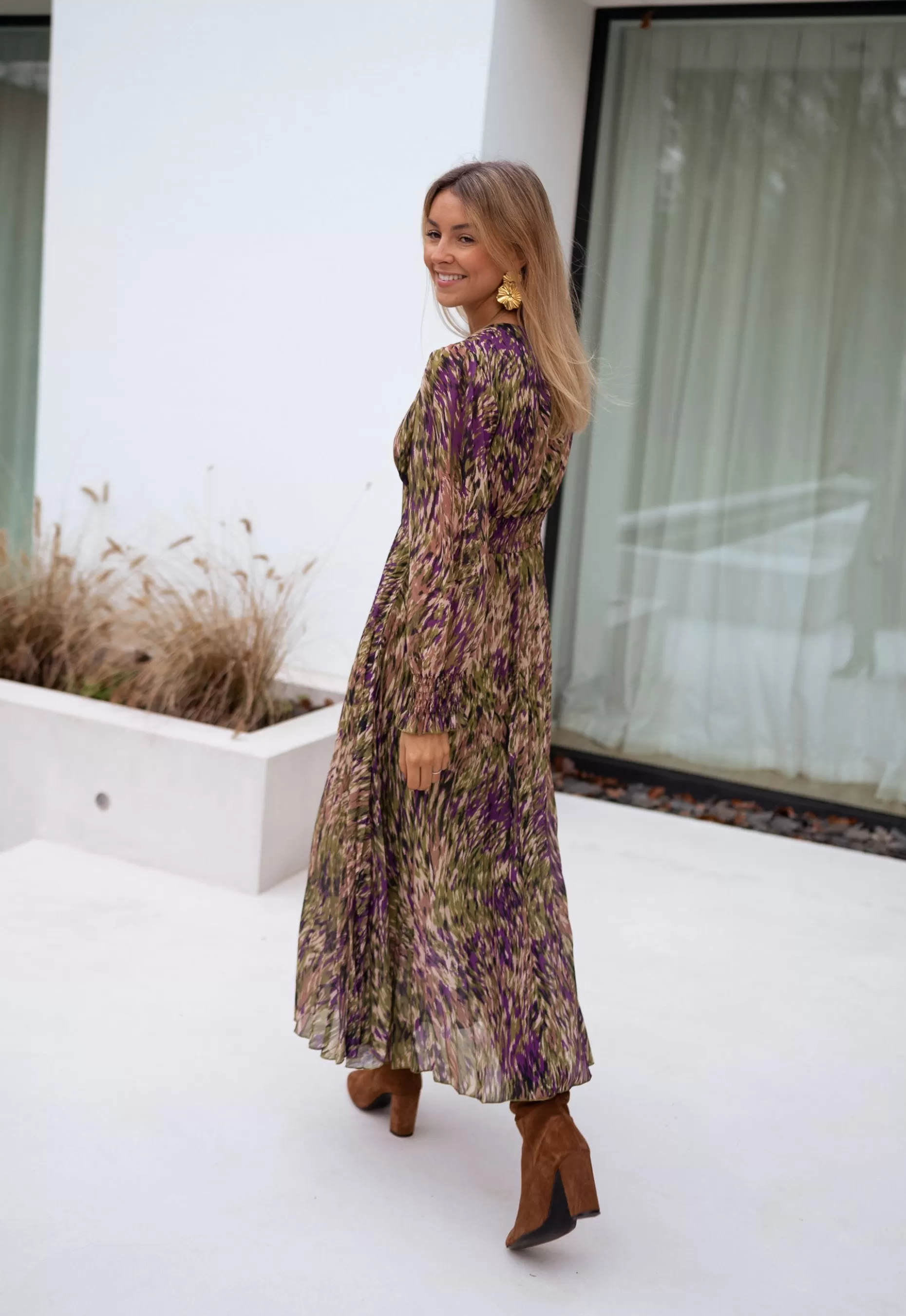 Flash Sale Robe Dola - verte à motifsEasy Clothes Femme Robes